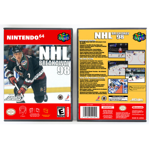 NHL Breakaway 98